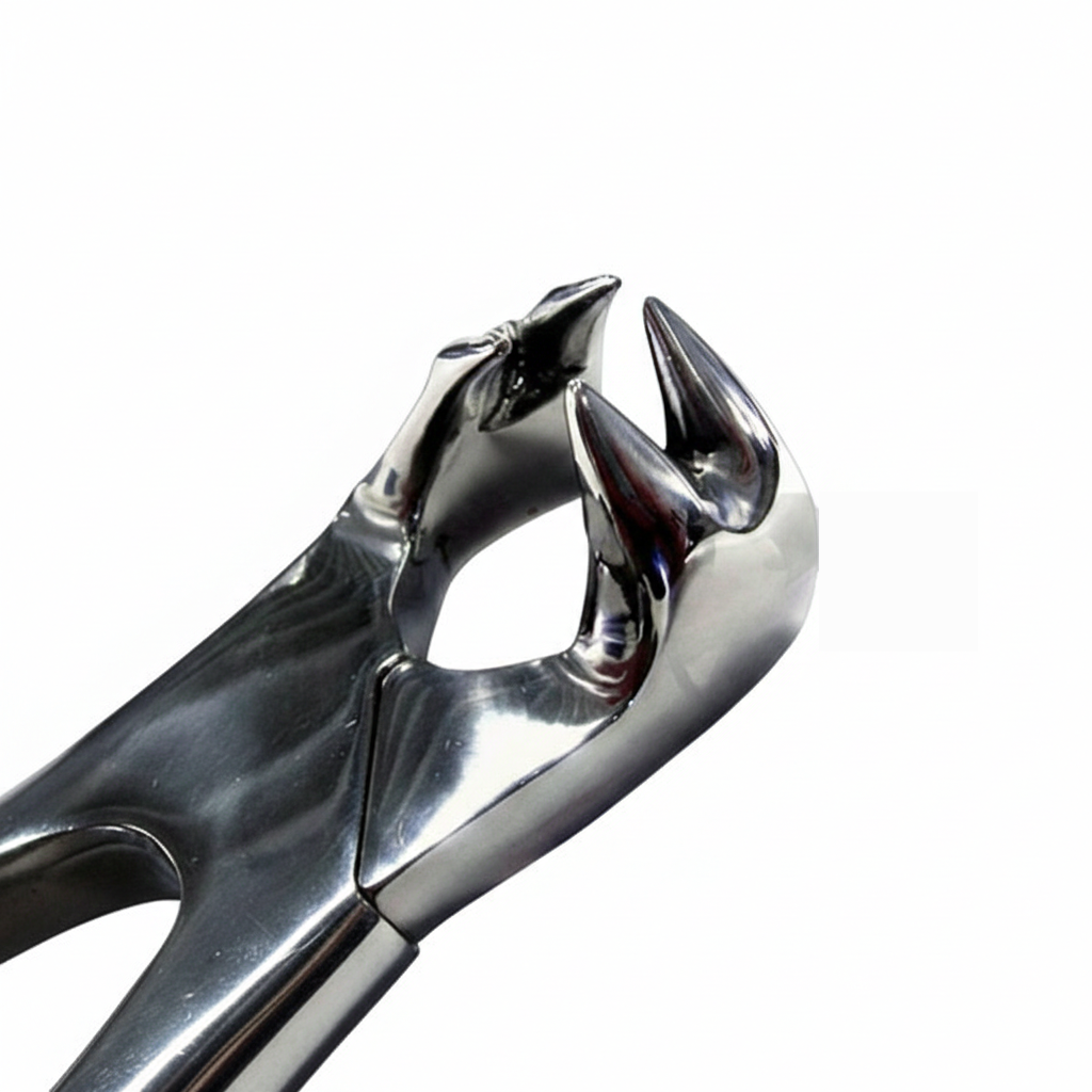 19 inch Pony Four Root Forceps with regular round handle by Equine Tools Direct for professional equine dental extraction