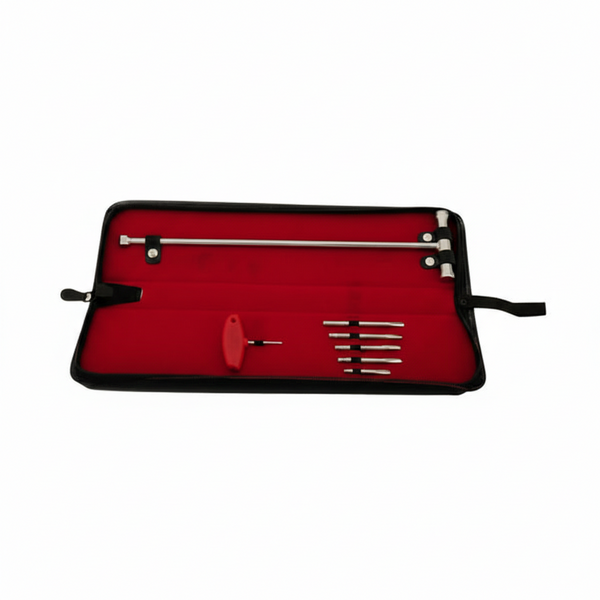 7-Piece Equine Dental Elevators Set with Storage Pouch – Premium Veterinary Extraction Kit | Equine Tools Direct