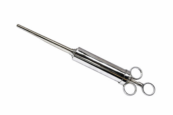 Dental Syringe – High-Quality Brass Construction, Reusable & Durable | Equine Tools Direct