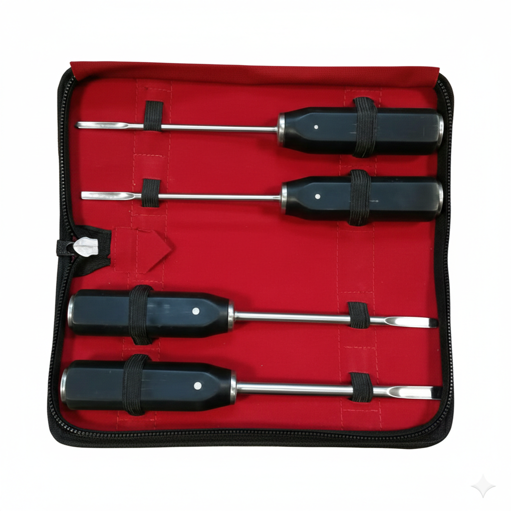 ETD DEN97 root elevator by Equine Tools Direct for professional equine dental root extraction and veterinary use