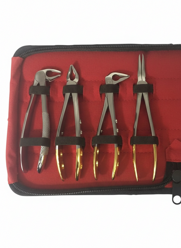 Extraction Kit – 4-Piece Set of Essential Equine Dental Extraction Instruments | Equine Tools Direct