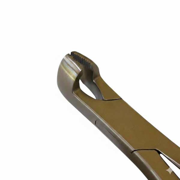 Serrated Jaw Box Joint Forceps – Precision Grip Equine Surgical & Dental Instrument | Equine Tools Direct